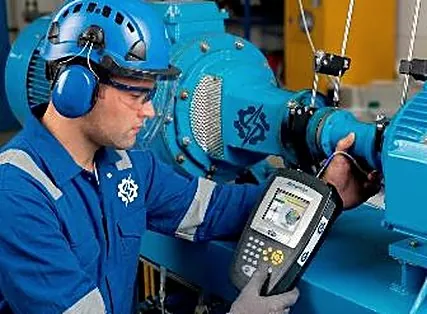 Técnico de SalVar con analizador en campo