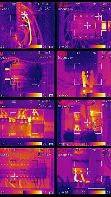 Barridos termográficos de tableros